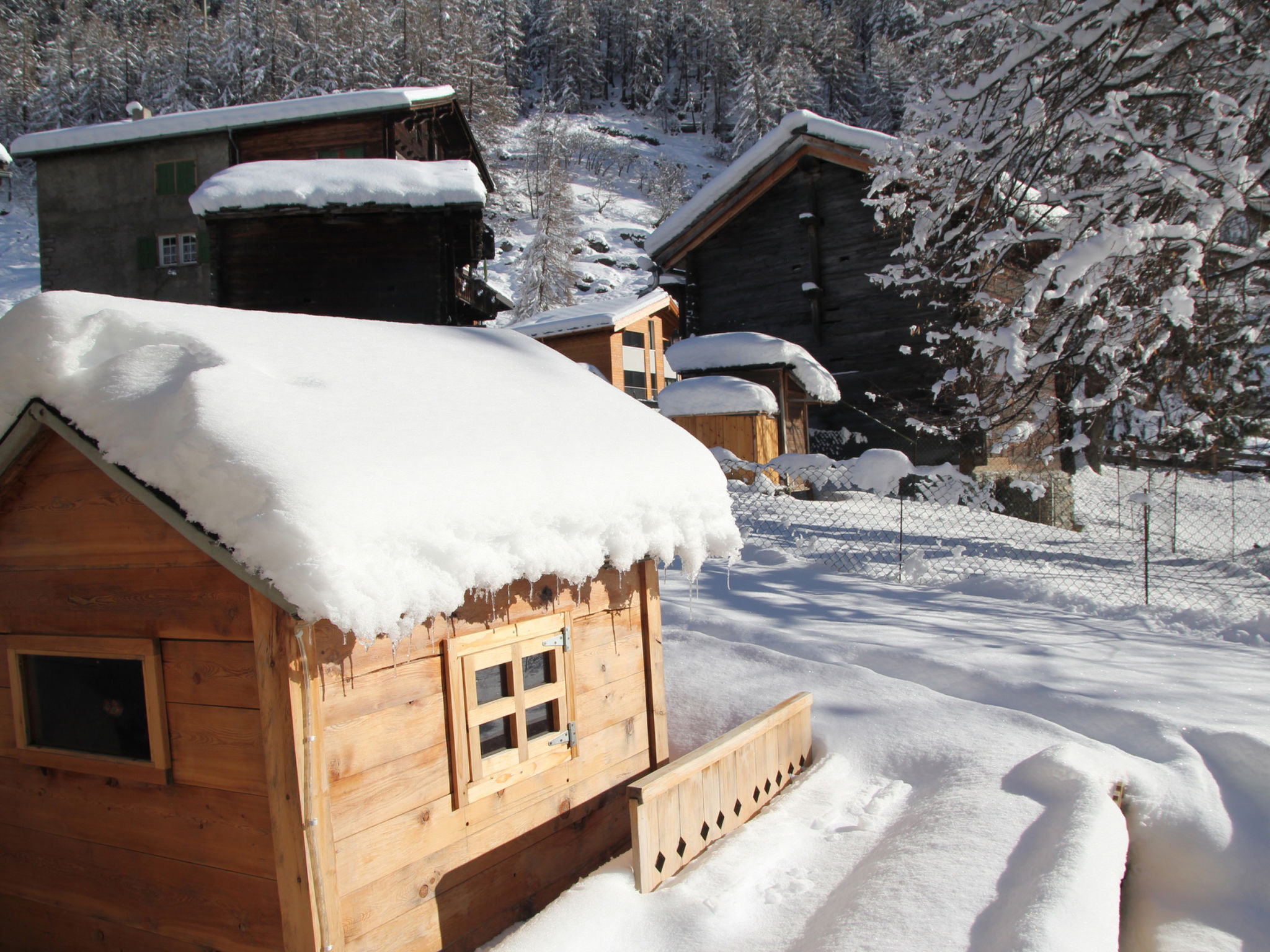 Photo 4 - Appartement de 3 chambres à Randa avec vues sur la montagne