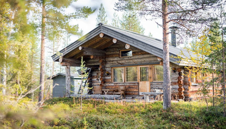 Foto 1 - Casa de 2 habitaciones en Kittilä con sauna y vistas a la montaña