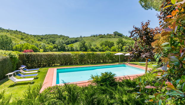 Apartamento de 2 quartos em Montespertoli com piscina e jardim - Foto 3