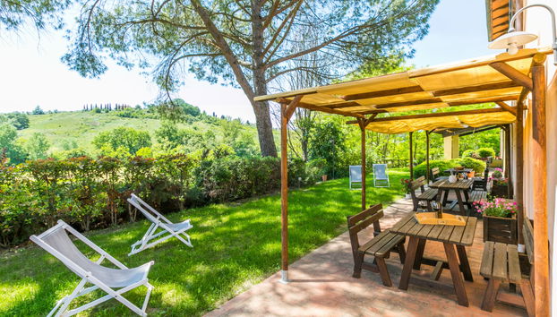 Apartamento de 2 quartos em Montespertoli com piscina e jardim - Foto 4