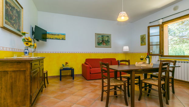 Apartamento de 2 quartos em Montespertoli com piscina e jardim - Foto 5