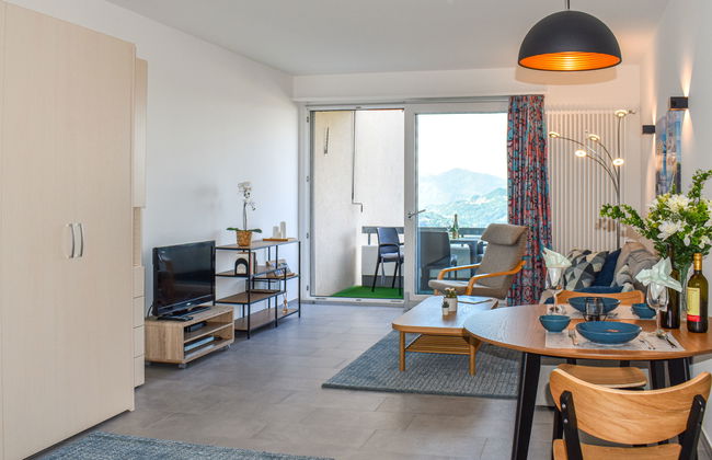 Apartamento de 1 quarto em Lugano com piscina e terraço - Foto 8