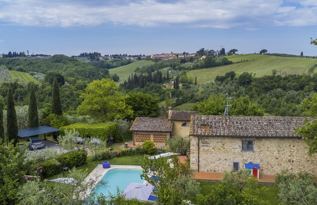 Casa de 5 quartos em San Casciano in Val di Pesa com piscina privada e jardim - Foto 40