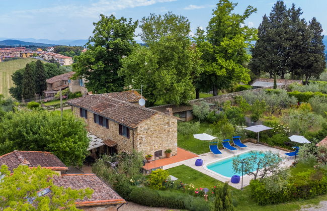 Casa de 5 quartos em San Casciano in Val di Pesa com piscina privada e jardim - Foto 45