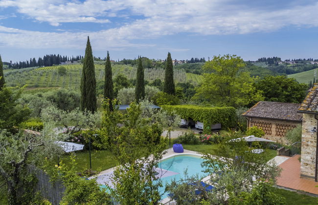 Casa de 5 quartos em San Casciano in Val di Pesa com piscina privada e jardim - Foto 33