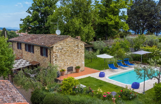 Casa de 5 quartos em San Casciano in Val di Pesa com piscina privada e jardim - Foto 3
