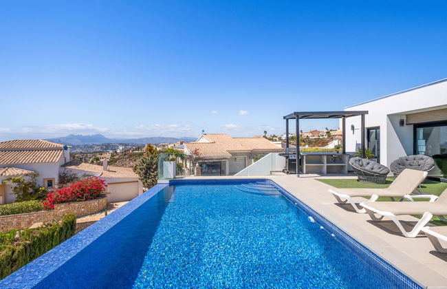 Casa de 6 quartos em Benitachell com piscina privada e jardim - Foto 27
