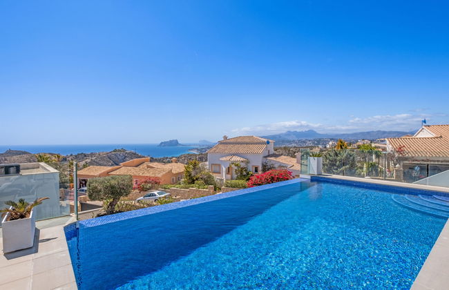Casa de 6 quartos em Benitachell com piscina privada e jardim - Foto 29