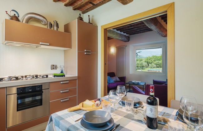 Apartamento de 2 quartos em Capannori com piscina privada e jardim - Foto 9