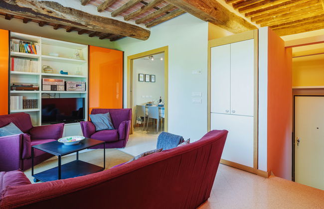 Apartamento de 2 quartos em Capannori com piscina privada e jardim - Foto 7