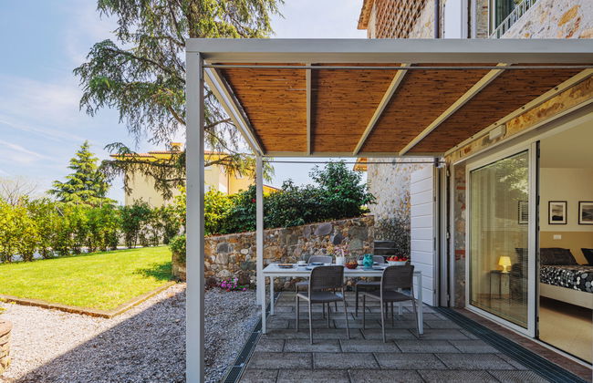 Apartamento de 2 quartos em Capannori com piscina privada e jardim - Foto 26