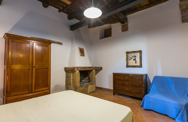 Apartamento de 1 quarto em Sorano com piscina e jardim - Foto 13
