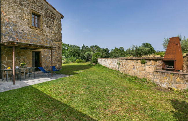 Apartamento de 1 quarto em Sorano com piscina e jardim - Foto 5
