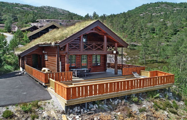 Casa de 5 quartos em Fossdal com jardim e terraço - Foto 32
