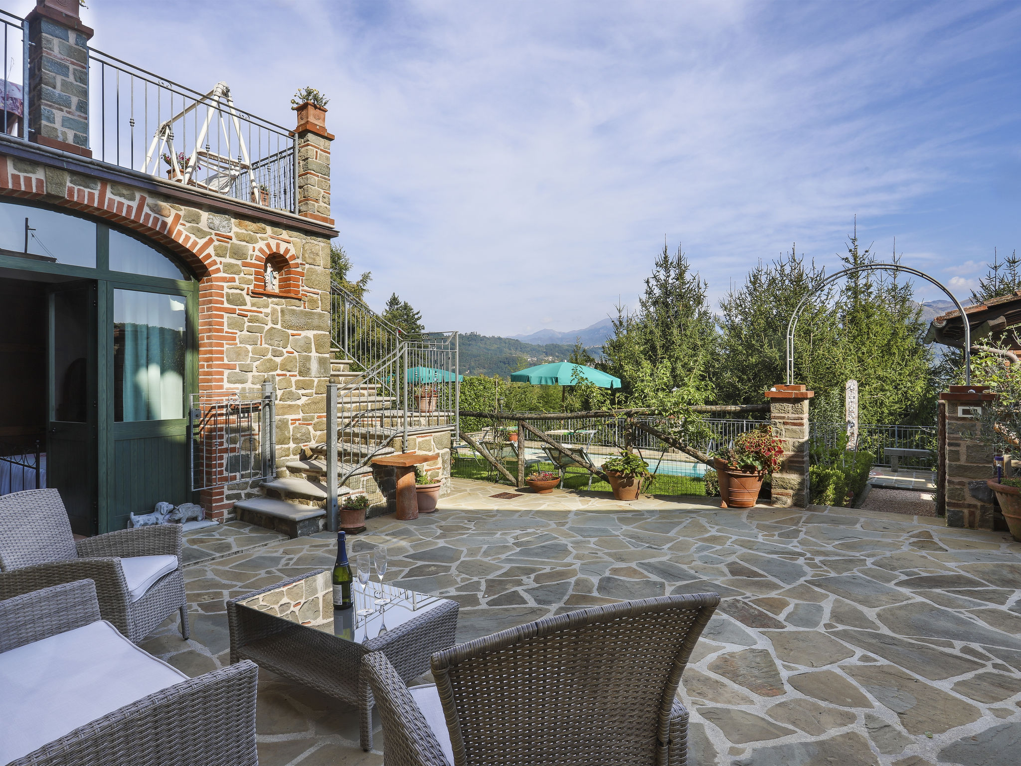Foto 4 - Apartamento de 2 habitaciones en Bagni di Lucca con piscina privada y terraza