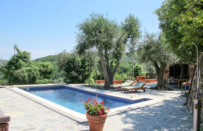 Casa de 3 quartos em Pietrabruna com piscina privada e jardim - Foto 17