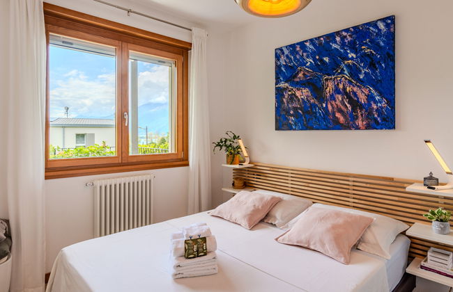 Apartamento de 2 quartos em Trezzone com piscina e jardim - Foto 16