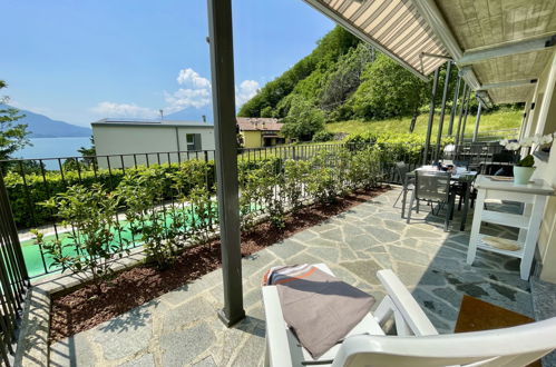 Foto 3 - Apartamento de 1 habitación en Trezzone con piscina y vistas a la montaña