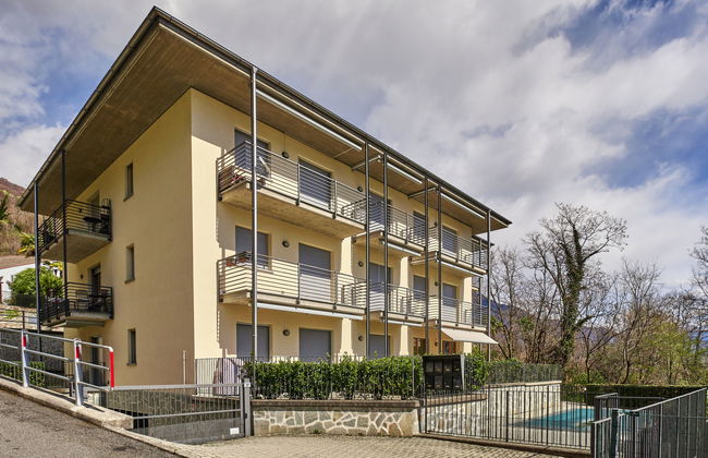 Apartment mit 2 Schlafzimmern in Trezzone mit schwimmbad und garten - Foto 26
