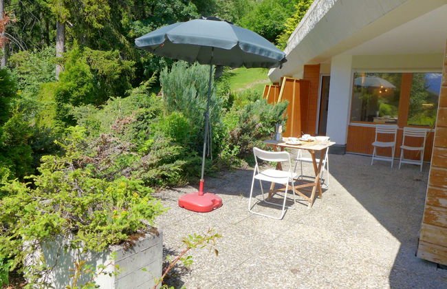 Apartamento de 1 quarto em Crans-Montana com piscina e terraço - Foto 14