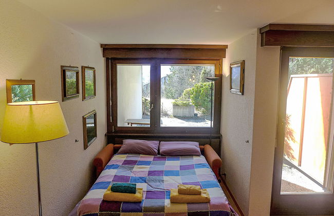 Apartamento de 1 quarto em Crans-Montana com piscina e terraço - Foto 11