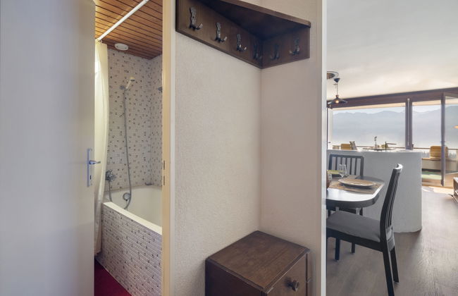 Apartamento de 1 quarto em Crans-Montana com piscina e sauna - Foto 13