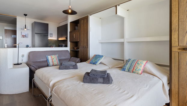 Appartement de 1 chambre à Crans-Montana avec piscine et sauna - Photo 3