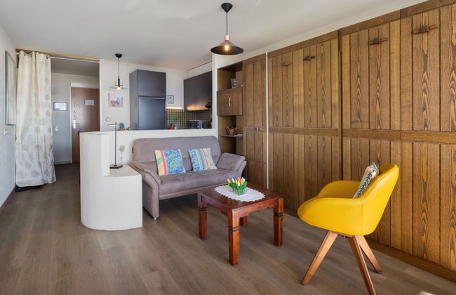 Apartamento de 1 quarto em Crans-Montana com piscina e sauna - Foto 6