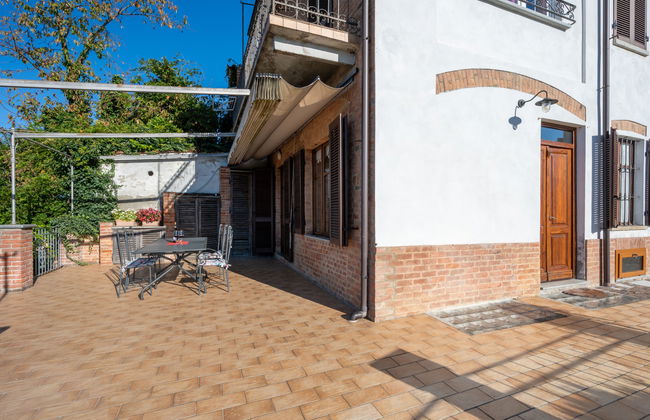 Apartamento de 2 quartos em Cossombrato com piscina e jardim - Foto 23