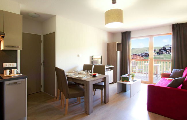 Apartamento de 2 quartos em La Plagne Tarentaise com piscina e terraço - Foto 11