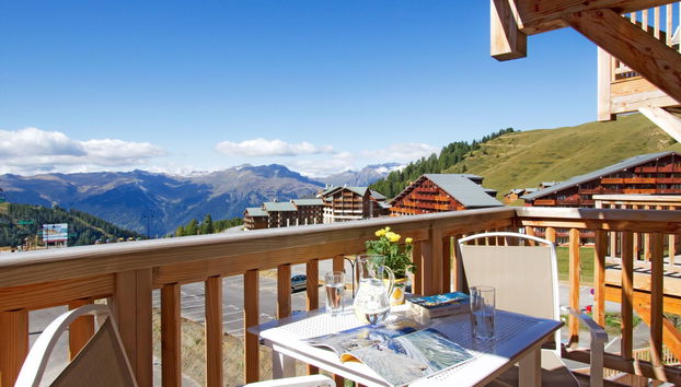 Apartment mit 3 Schlafzimmern in La Plagne Tarentaise mit schwimmbad und terrasse - Foto 5
