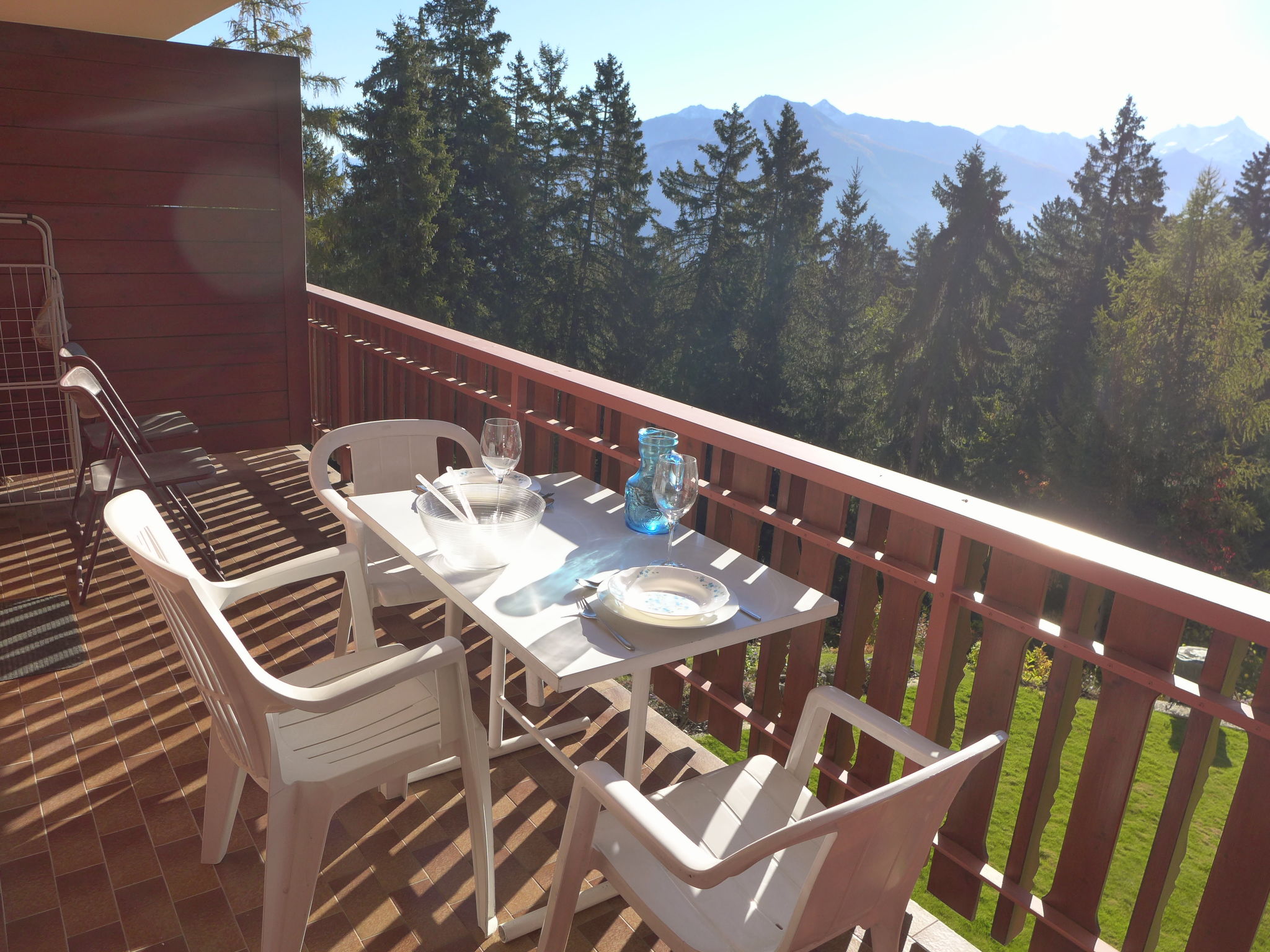 Photo 13 - Appartement de 1 chambre à Crans-Montana avec vues sur la montagne