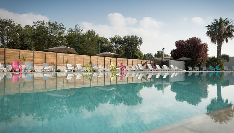 Foto 1 - Casa de 2 habitaciones en Argelès-sur-Mer con piscina y vistas al mar