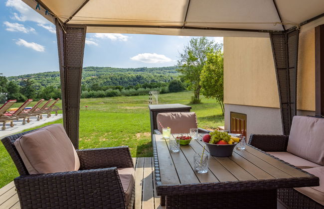 Casa de 7 quartos em Pićan com piscina privada e jardim - Foto 47
