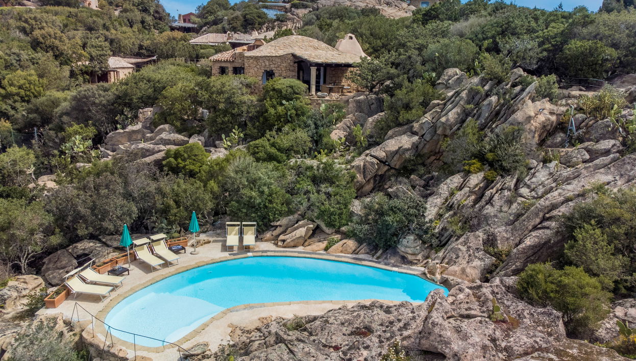 Casa de 3 quartos em Arzachena com piscina privada e jardim - Foto 1