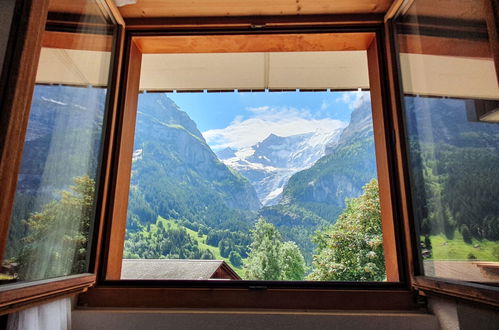 Foto 5 - Appartamento con 2 camere da letto a Grindelwald con vista sulle montagne