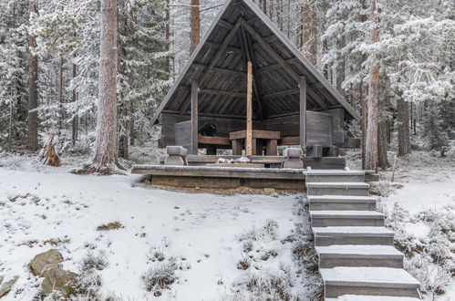 Foto 6 - Casa con 3 camere da letto a Pelkosenniemi con sauna e vista sulle montagne