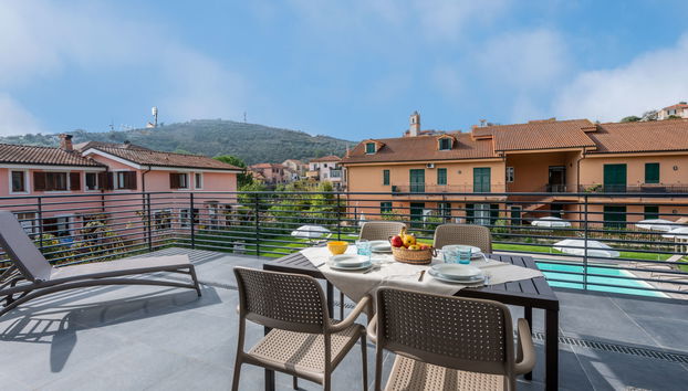 Apartment mit 1 Schlafzimmer in Imperia mit schwimmbad und garten - Foto 2