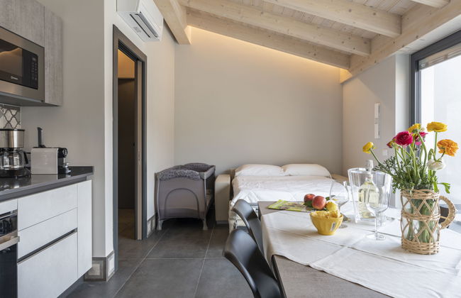 Apartamento de 1 quarto em Imperia com piscina e jardim - Foto 14
