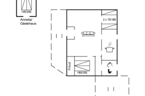 Foto 29 - Casa de 2 habitaciones en Otterup con terraza