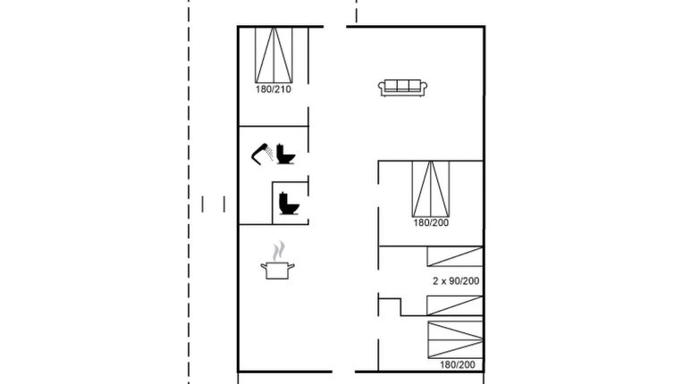 Foto 1 - Casa con 4 camere da letto a Dronningmølle con terrazza