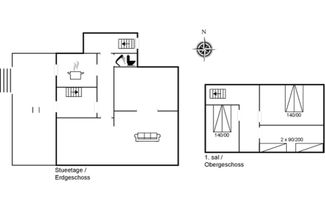 Foto 2 - Casa de 3 quartos em Skagen com terraço