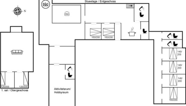 Haus mit 8 Schlafzimmern in Rudkøbing mit privater pool und terrasse - Foto 2