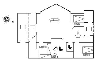 Foto 2 - Haus mit 3 Schlafzimmern in Sjællands Odde mit terrasse