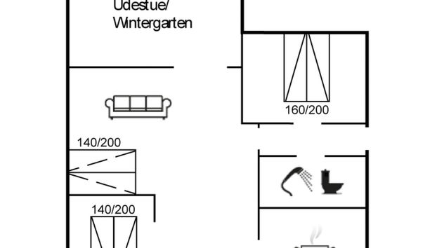 Haus mit 2 Schlafzimmern in Kerteminde mit terrasse - Foto 2