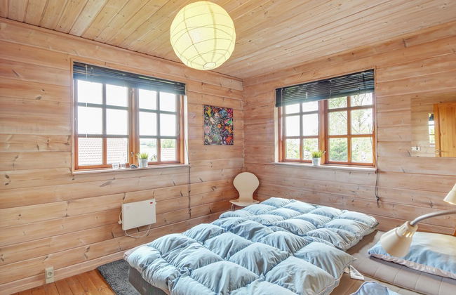 Casa de 4 quartos em Rønde com terraço e sauna - Foto 18
