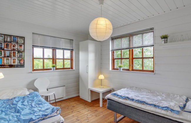 Casa de 4 quartos em Rønde com terraço e sauna - Foto 15