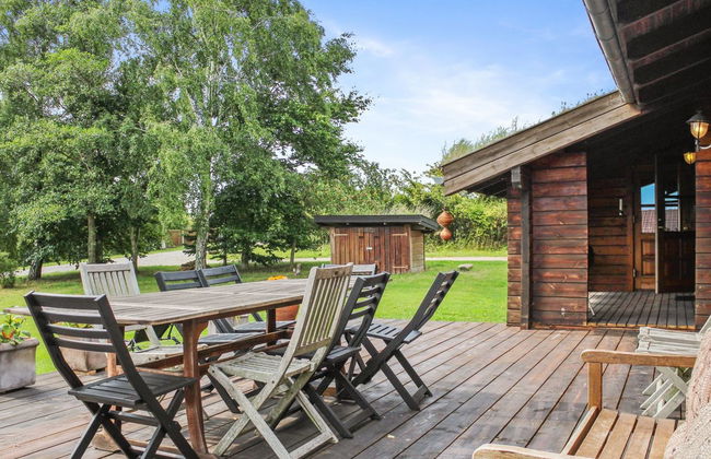 Casa de 4 quartos em Rønde com terraço e sauna - Foto 7