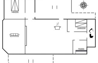 Foto 2 - Casa de 3 quartos em Hadsund com terraço