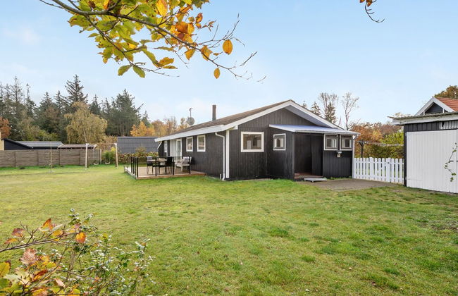 Casa de 2 quartos em Ørsted com terraço e sauna - Foto 6